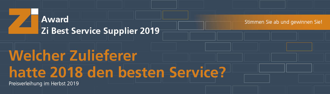Zi Best Service Supplier 2019 Awardg