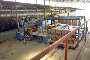  »1 View in the production plant of Procesadora de Arcilla 