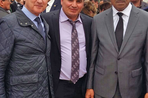  »1 Giancarlo Marcheluzzo, Djebar Izerkhef and Nordine Bedoui (from left to right) 