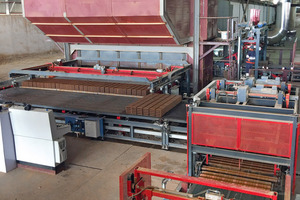  »3 Setting machine for loading bricks on the kiln cars 