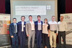  » Auf der diesjährigen TBE-Tagung wurde das Projekt Life Herotile präsentiert 