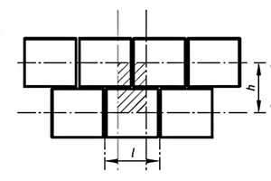  »5 Geometry of masonry consisting of vertically perforated masonry units 