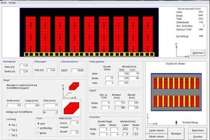  »7 Setting arrangement in a conventional facing brick/clinker kiln 