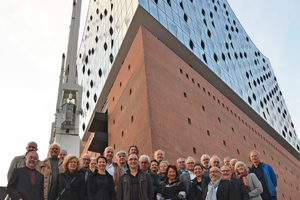  »3 Die Führung durch die Elbphilharmonie bildete den fulminanten Höhepunkt der Professoren-Exkursion 2017 