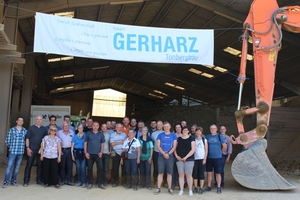  » Die Generalversammlung 2018 führte die Schweizer Ziegler auch zur Hubert Gerharz Tonbergbau GmbH 