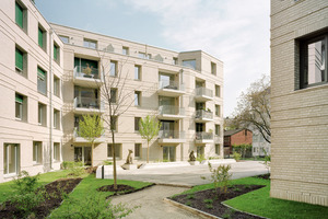  Einreichung im Rahmen des Fritz-Höger-Preises 2017 für Backstein-Architektur: Wohnbebauung mit Kinderhaus in München von Palais Mai 