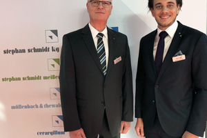  » Berthold Lorig (left) and Stephan Schmidt, managing partner, Stephan Schmidt Group 