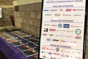  »3 The latest issue of Zi Brick and Tile Industry International informed attendees about news from all over the world 