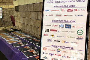  »3 The latest issue of Zi Brick and Tile Industry International informed attendees about news from all over the world 