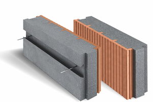  »1 With Schlagmann original Poroton accessories, custom-fit system blocks are available for solutions with optimized heat bridge reduction 