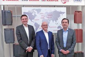  » Hans-Jörg Walter, Sales Manager, Gerhard Fischer, Managing Director, and Dietmar Heintel, Manager of Service Sales, explain Händle’s service concept in an interview 