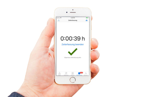  » Mobile Zeiterfassung: „an- und abstempeln“ auf dem Smartphone 