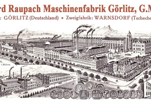 »4 Part of the letterhead 1929 of the company Richard Raupach Maschinenfabrik Görlitz 