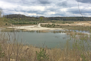  » View into a renatured clay mine 