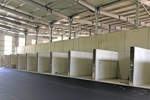  » Witgert’s new raw materials hall, with its 18 boxes, gives the company greater flexibility 
