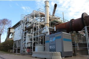  »Efficiency Pack and heat exchanger at the rotary kiln in the Gottfried clay plant 