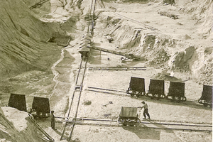  » Pegmatite quarry at Thansüß (1954) 