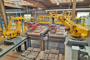  » Other equipment was renewed, such as two gripper robots. 