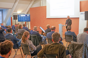  » BZV President Johannes Edmüller welcomed the attendees to the Municipal Housing Construction Conference 2021. 