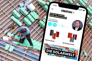  » Das „mobile Büro“ für den Dachdecker bietet in der neuen Version noch mehr Funktionen. 