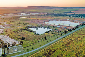  » Bird’s eye view of the new Kwastina plant 