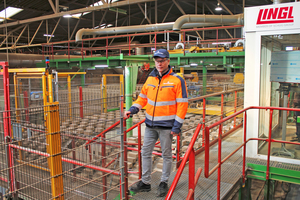  » Michel Groenewegen, Operations-Manager im Wienerberger-Werk Kijfwaard West. „Das Lingl-Team konnte das Vertrauen mit einer Top-Performance zurückzahlen.“ 