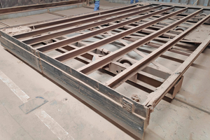  » Original kiln car chassis 