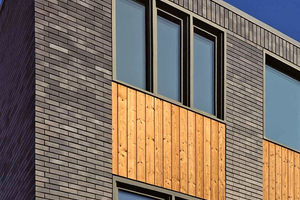  » The BrickLine system ensures continously dry maintenance of the façade with a high-quality surface and texture 