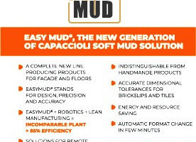  Easymud , the new generation&nbsp; of Capaccioli soft mud solution 