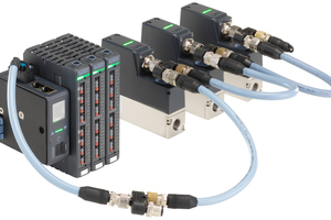  » Figure 3: Digitally controlled MFCs can also be combined in a sub-network. A gateway establishes the connection to the superimposed network 