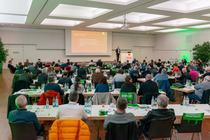  » Around 150 participants followed the opening event of this year’s Masonry Days on 2 February 2023 in the Ulm Exhibition Hall 