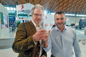  » Jan Hinrich Medau (left) with Graziano Zini from SMAC 