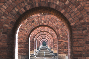  » View through the inner arches 