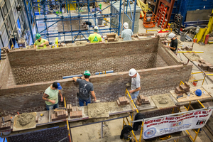  » Helping to build the structure were apprentices in the Bricklayers and Allied Craftworkers Local No. 3 union in Buffalo, and students from the Iroquois Job Corps Center in Medina 