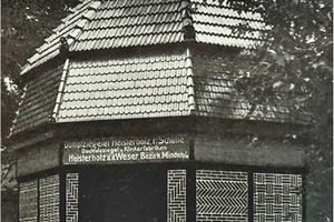  » Fig. 9 Pavilion at the Minden Trade Exhibition 1914 