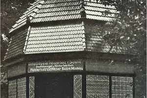  » Abb. 9 Pavillon auf der Mindener Gewerbeausstellung 1914 