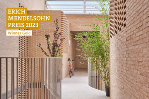   » Social Atrium, PERIS+TORAL ARQUITECTES, Winner Gold Wohnungsbau/Geschosswohnungsbau beim Erich-Mendelsohn-Preis 2023 für Backstein-Architektur 
 Baujahr: 2019 - 2022  