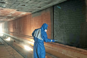  » The Emisshield coating is applied in a tunnel oven 