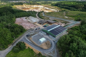   Drohnenaufnahme der neuen Grube  