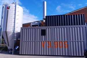  » Burkhardt V3.90S wood gasifier installed at the ABC-Klinker plant in Schüttdorf 