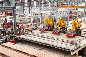  » Die Fertigungsstraße einer der vier Fabriken, an denen EQUIPCERAMIC in Tunesien arbeitet 