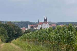  » Blick von Schloss Proschwitz auf den Burgberg von Meißen 