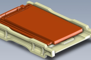  » Lower working mould and suction head (with connection plate and blade cooling) 