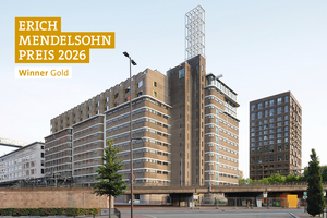   » Winner Gold in der Kategorie Wohnungsbau/Geschosswohnungsbau: Veemgebouw (Eindhoven, NL) entworfen von Caruso St John Architect  