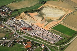  »2 Bird‘s eye view of the Leipfinger-Bader plant in Puttenhausen 