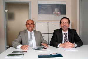  »1 Managing Director Gerhard Fischer and Business Unit Manager Dietmar Heintel (f.l.t.r.) 