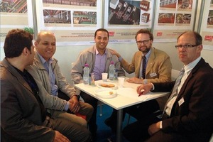  »3 The Algerian market is now changing into a market where the quality of the building materials is becoming more and more important said Frank Appel, associate at Lingl (second from right)  