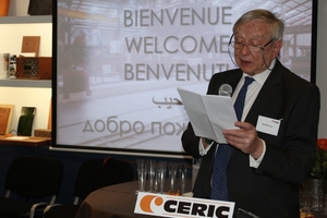  »1 Jean Merienne, co-founder of Ceric, retraced the company’s history 