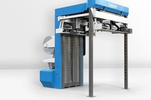  » Beumer zeigt eine neue Maschine aus der stretch-hood-Produktserie 