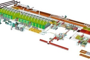  » Overall view of the new roof tile plant 